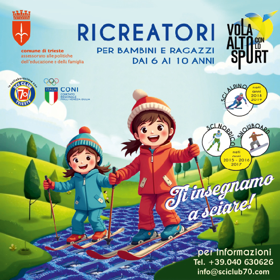 ricreatori 2025 sciclub volantino
